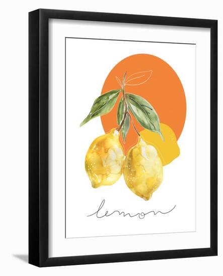 Lemon-Carol Robinson-Framed Art Print