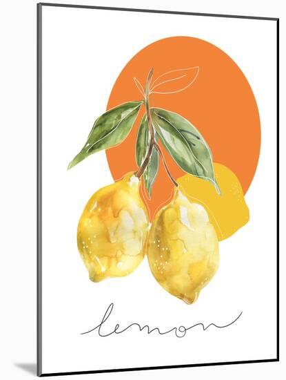 Lemon-Carol Robinson-Mounted Art Print