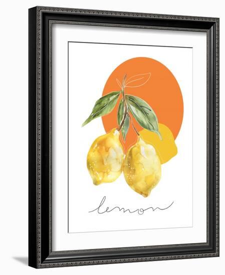 Lemon-Carol Robinson-Framed Art Print