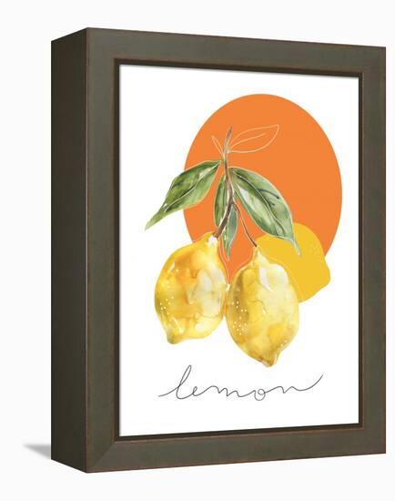 Lemon-Carol Robinson-Framed Stretched Canvas