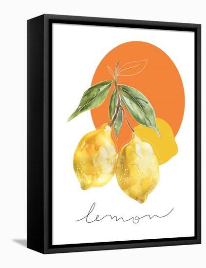 Lemon-Carol Robinson-Framed Stretched Canvas