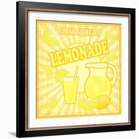 Lemonade Poster-radubalint-Framed Premium Giclee Print