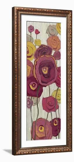 Lemongrass in Plum Panel I-Shirley Novak-Framed Premium Giclee Print