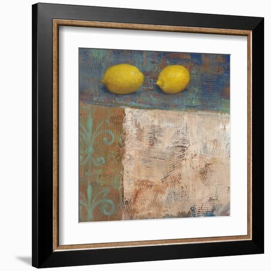 Lemons from Paris I-Carol Black-Framed Art Print