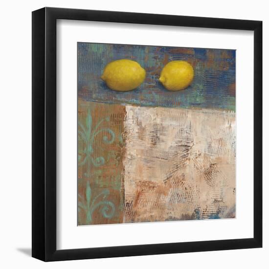 Lemons from Paris I-Carol Black-Framed Art Print