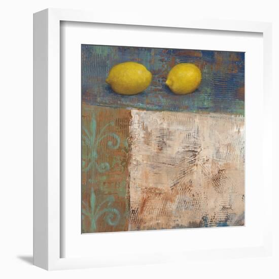 Lemons from Paris I-Carol Black-Framed Art Print