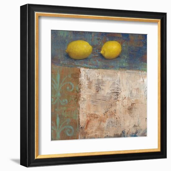 Lemons from Paris I-Carol Black-Framed Art Print