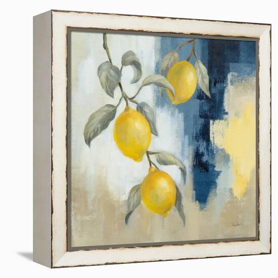 Lemons From the South I-Silvia Vassileva-Framed Stretched Canvas