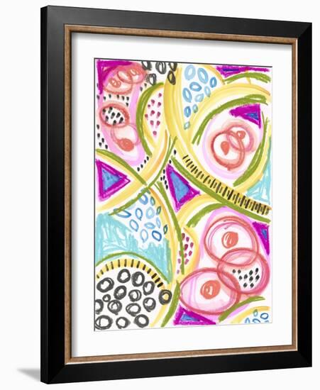 Lemons or Grapefruit-Jennifer McCully-Framed Giclee Print