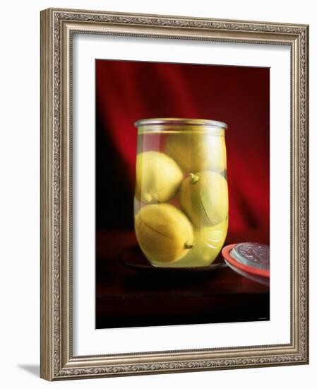 Lemons Pickled in Brine-Michael Boyny-Framed Photographic Print