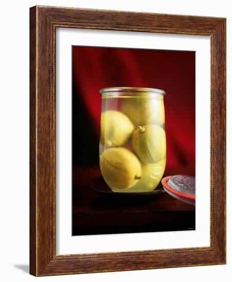 Lemons Pickled in Brine-Michael Boyny-Framed Photographic Print