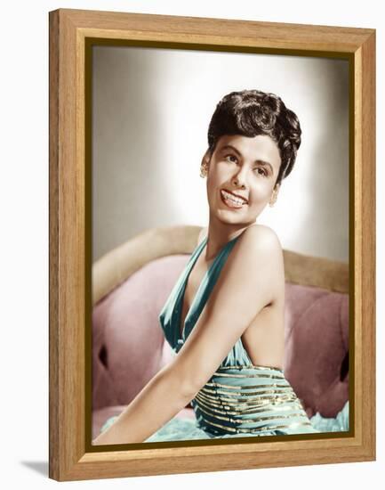 Lena Horne, MGM portrait, ca. 1940s-null-Framed Stretched Canvas