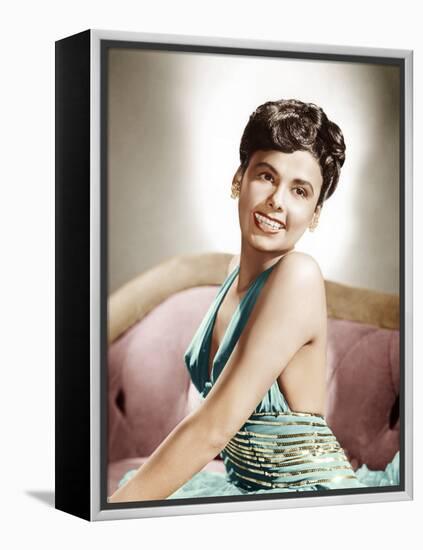 Lena Horne, MGM portrait, ca. 1940s-null-Framed Stretched Canvas