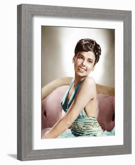 Lena Horne, MGM portrait, ca. 1940s-null-Framed Photo