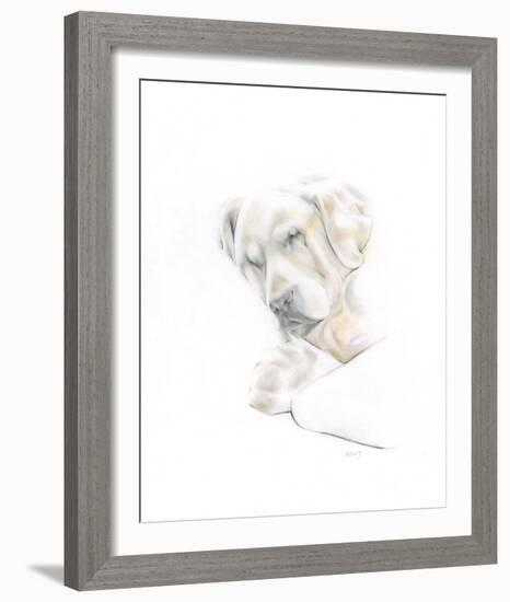 Leni The Labrador-Kellas Campbell-Framed Giclee Print