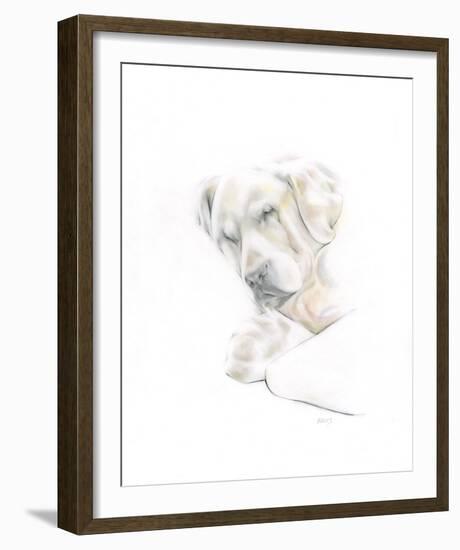 Leni The Labrador-Kellas Campbell-Framed Giclee Print