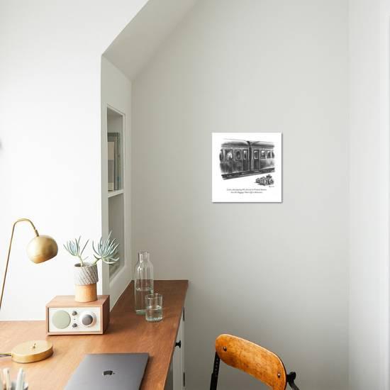 Lenin Anticipating His Arrival At Finland Station Sees His Baggage Taken New Yorker Cartoon Premium Giclee Print Eldon Dedini Art Com
