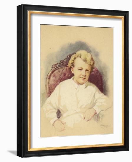 Lenin as a Child-null-Framed Giclee Print