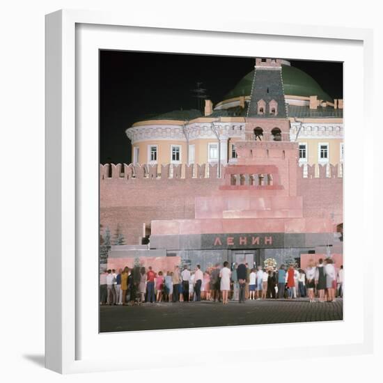 Lenin's Tomb. Artist: Unknown-Unknown-Framed Photographic Print