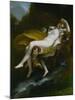 Lenlevement de Psyche-The abduction of Psyche, 1808-Pierre Paul Prud'hon-Mounted Giclee Print
