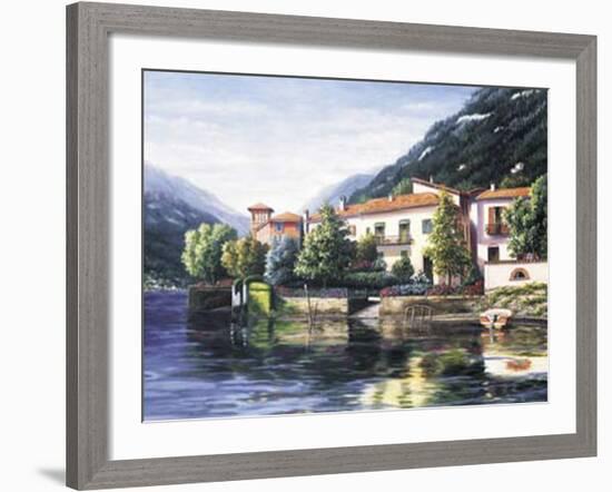 Lenno Reflections-Barbara R^ Felisky-Framed Art Print