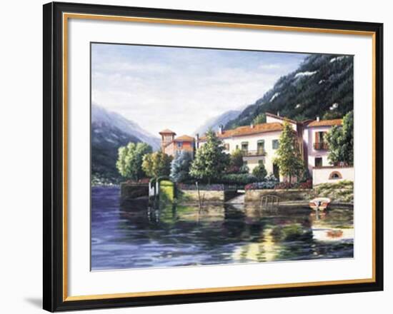 Lenno Reflections-Barbara R^ Felisky-Framed Art Print