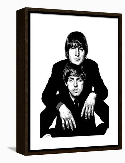 Lennon and McCartney-Emily Gray-Framed Premier Image Canvas