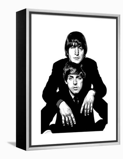 Lennon and McCartney-Emily Gray-Framed Premier Image Canvas