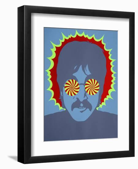 Lennon - Kaleidoscope Eyes, 1967-Larry Smart-Framed Giclee Print