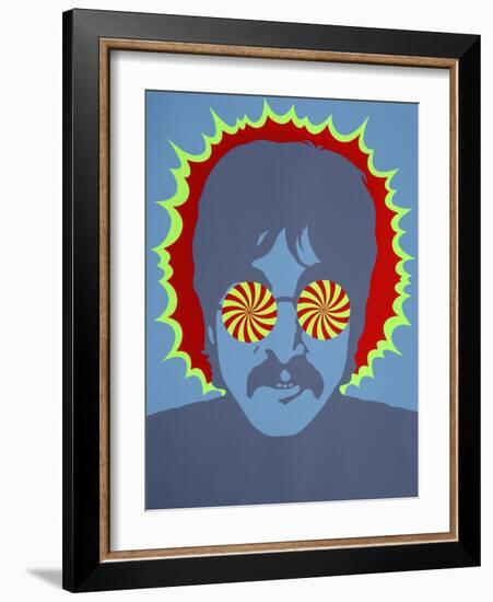 Lennon - Kaleidoscope Eyes, 1967-Larry Smart-Framed Giclee Print