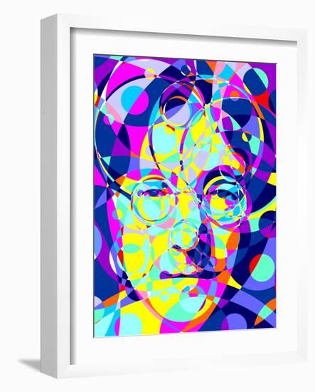 Lennon-Cristian Mielu-Framed Art Print