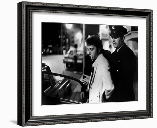 Lenny De De Bobfosse Avec Dustin Hoffman En 1974-null-Framed Photo