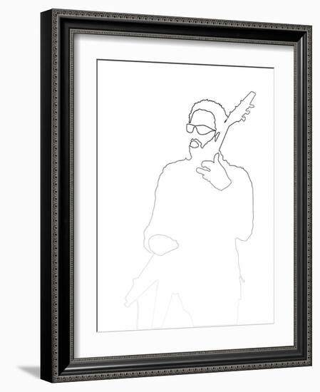 Lenny Kravitz-Logan Huxley-Framed Premium Giclee Print