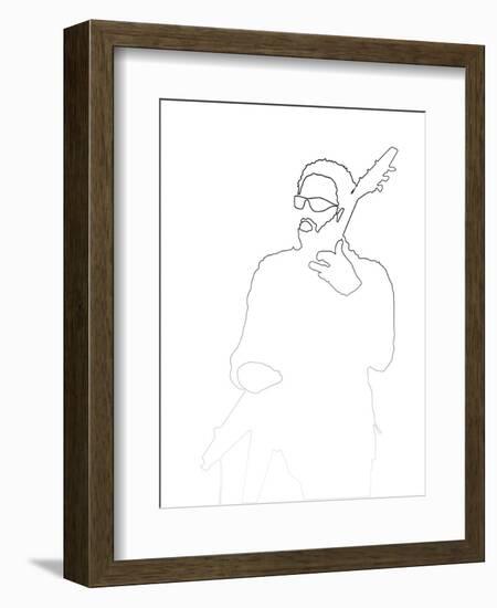 Lenny Kravitz-Logan Huxley-Framed Art Print