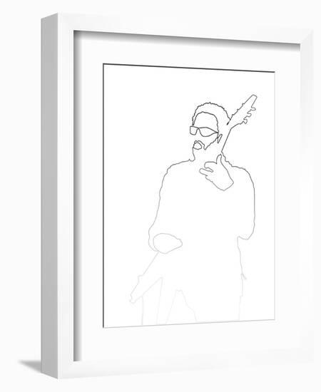 Lenny Kravitz-Logan Huxley-Framed Art Print