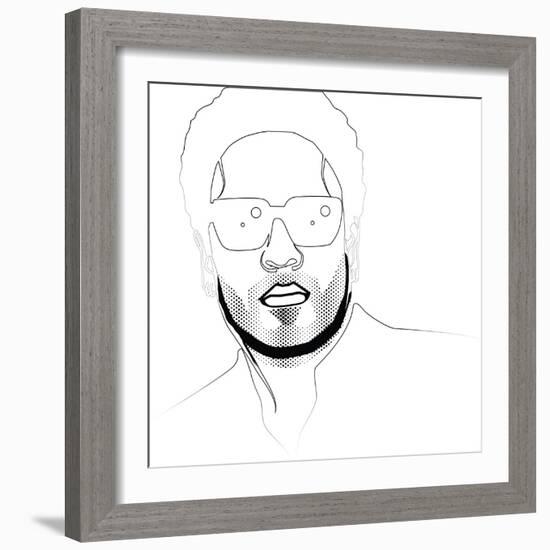 Lenny Kraviz-Logan Huxley-Framed Art Print