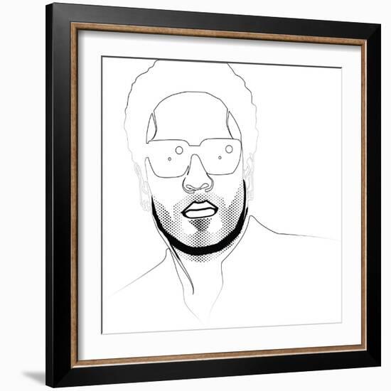 Lenny Kraviz-Logan Huxley-Framed Art Print