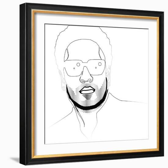 Lenny Kraviz-Logan Huxley-Framed Art Print