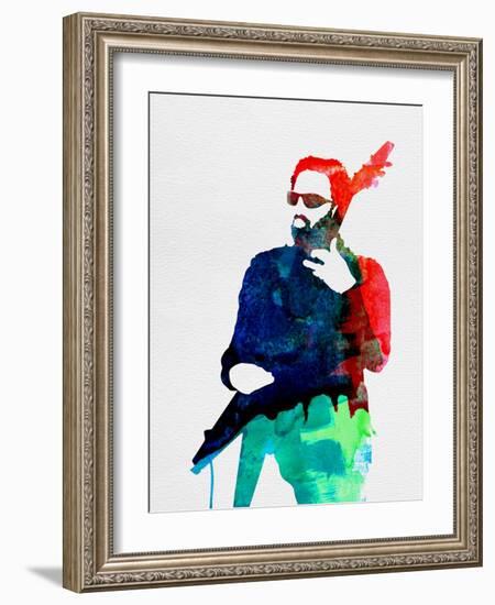 Lenny Watercolor-Lora Feldman-Framed Art Print