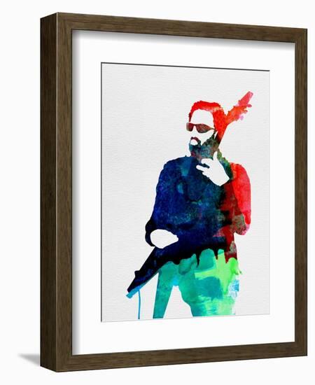 Lenny Watercolor-Lora Feldman-Framed Art Print