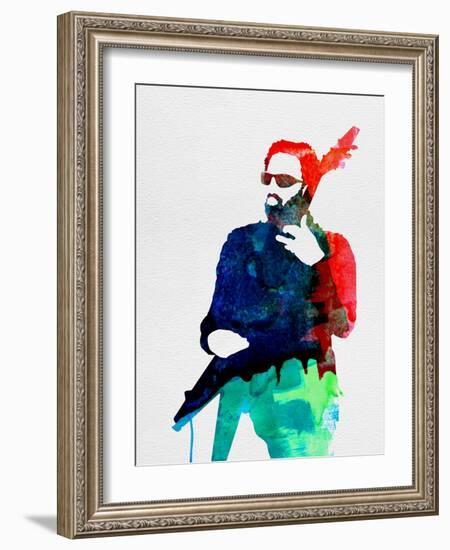 Lenny Watercolor-Lora Feldman-Framed Art Print