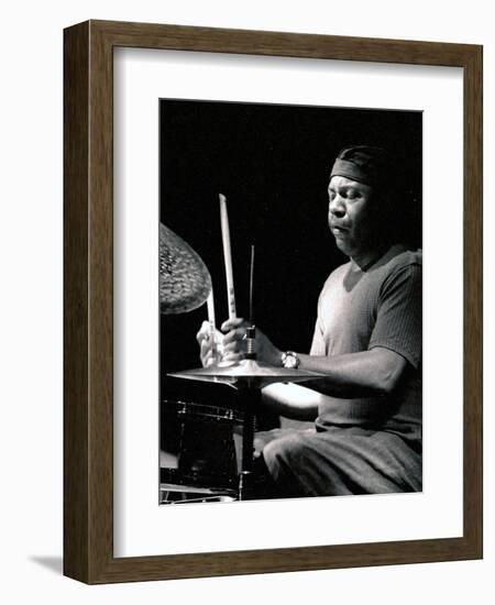 Lenny White, Ronnie Scotts, London, 2002-Brian O'Connor-Framed Photographic Print