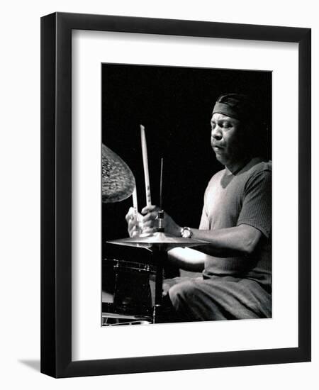 Lenny White, Ronnie Scotts, London, 2002-Brian O'Connor-Framed Photographic Print