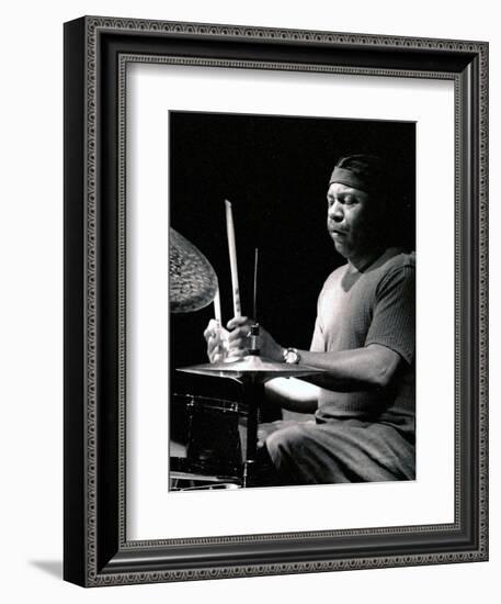 Lenny White, Ronnie Scotts, London, 2002-Brian O'Connor-Framed Photographic Print