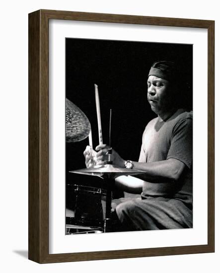 Lenny White, Ronnie Scotts, London, 2002-Brian O'Connor-Framed Photographic Print