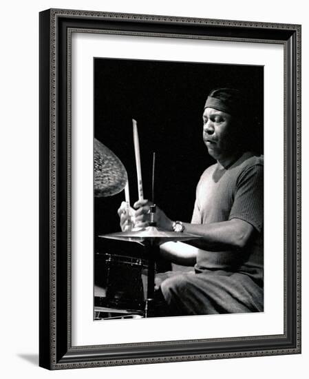 Lenny White, Ronnie Scotts, London, 2002-Brian O'Connor-Framed Photographic Print