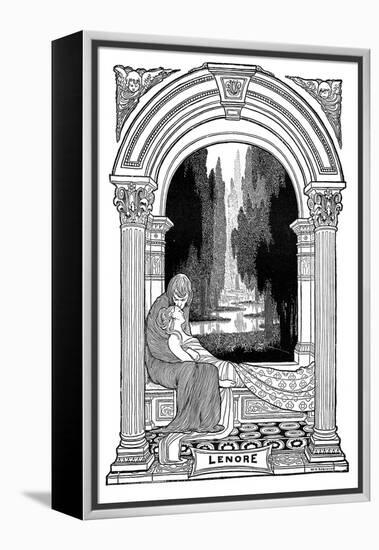 Lenore, 1901-W Heath Robinson-Framed Premier Image Canvas