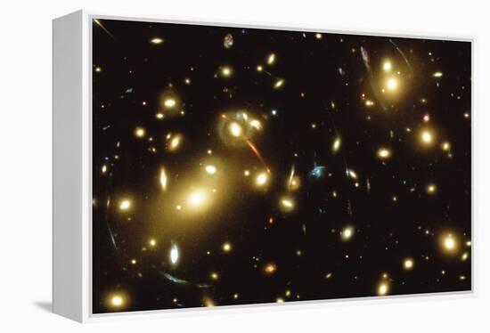 Lensed Galaxies-null-Framed Premier Image Canvas