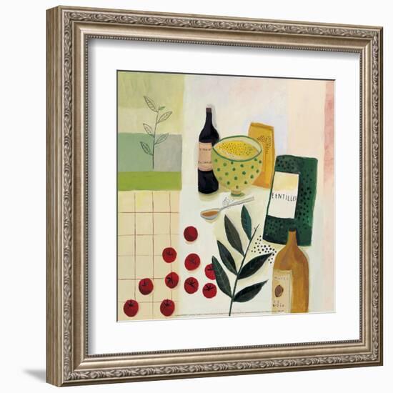 Lentils-Aurelia Fronty-Framed Art Print