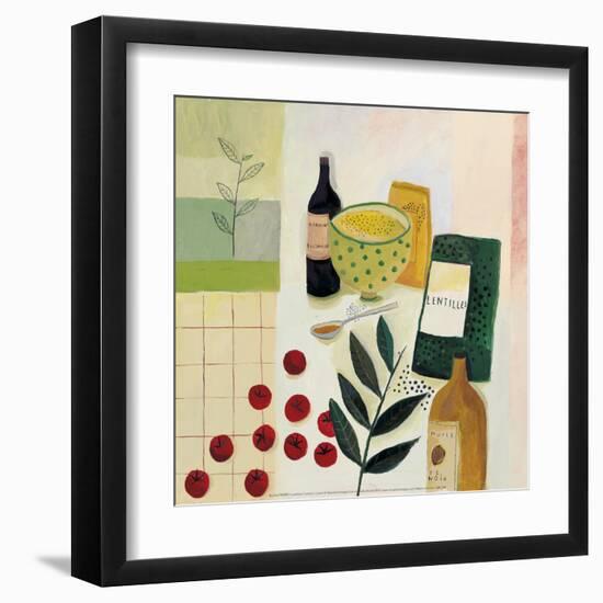 Lentils-Aurelia Fronty-Framed Art Print